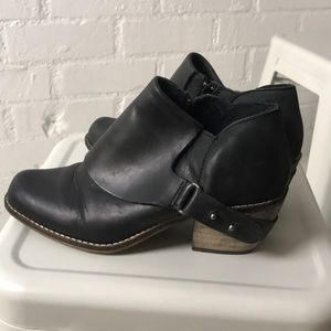 Mtng originals leather biker booties